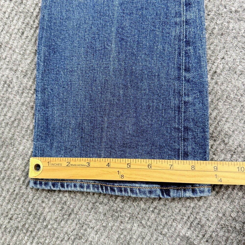 Old Navy Extra High-Rise Flare Jeans Womens 2 Blue Medium Wash Stretch Denim - Picture 11 of 12
